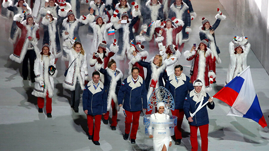 2018 Kış Olimpiyatları'na katılan Rusya