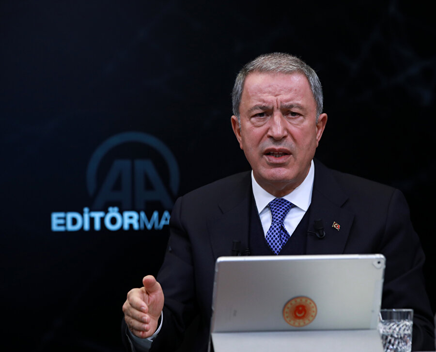 Milli Savunma Bakanı Hulusi Akar.