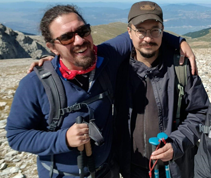 Kaybolan dağcılar Mert Alpaslan ve Efe Sarp -AA