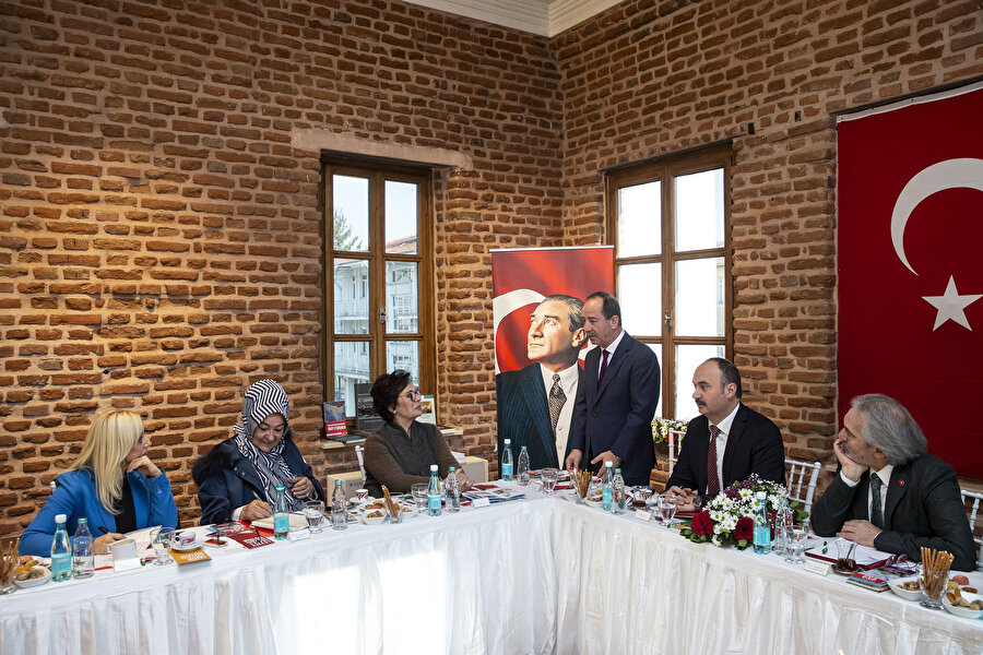 Cumhurbaşkanlığı Kültür ve Sanat Politikaları Kurulu üyeleri Edirne'de toplandı.