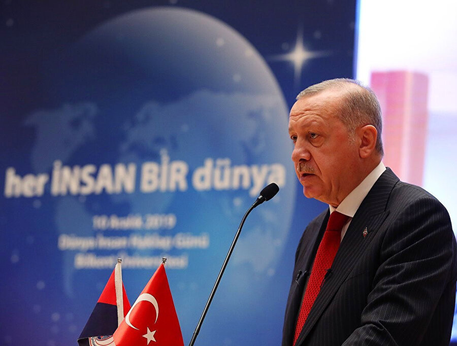 Cumhurbaşkanı Recep Tayyip Erdoğan.