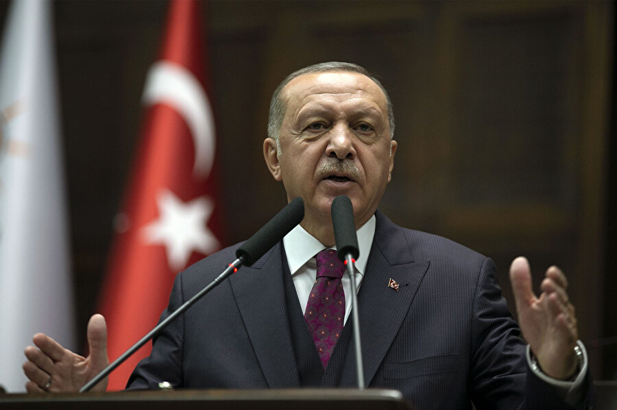 Cumhurbaşkanı Recep Tayyip Erdoğan.