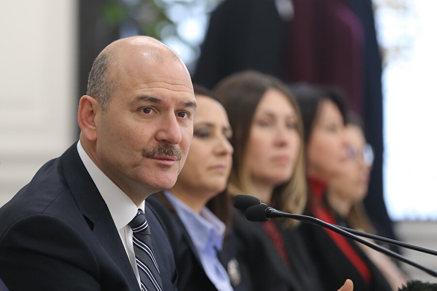 İçişleri Bakanı Süleyman Soylu, kadın mülki idare amirlerini kabul etti ve açıklamalarda bulundu