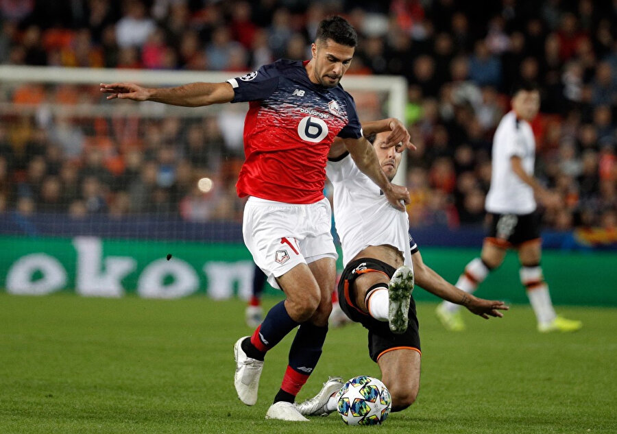 Mehmet Zeki İstanbulspor'dan Lille takımına 1 milyon Euro'ya transfer olmuştu.