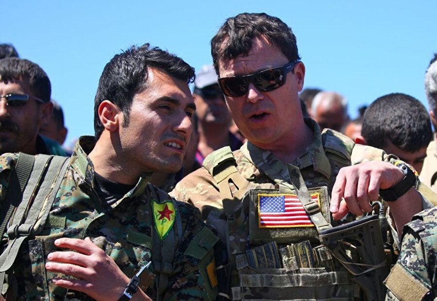 ABD her fırsatta YPG'li teröristlere destek verdiği herkes tarafından bilinmekte.