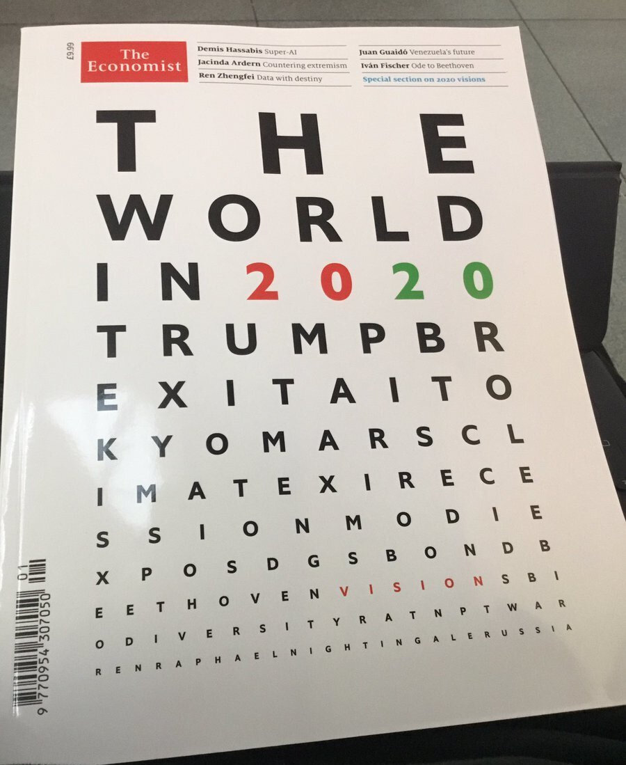 The Economist dergisi "The World in 2020"