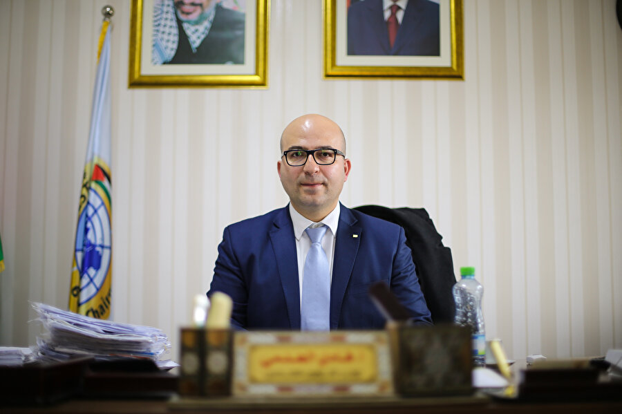 Filistin yönetiminin Kudüs Bakanı Fadi el-Hedmi.