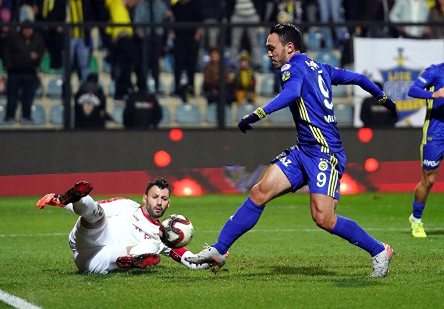 Mevlüt Erdinç, Fenerbahçe forrmasıyla gol üretemedi.