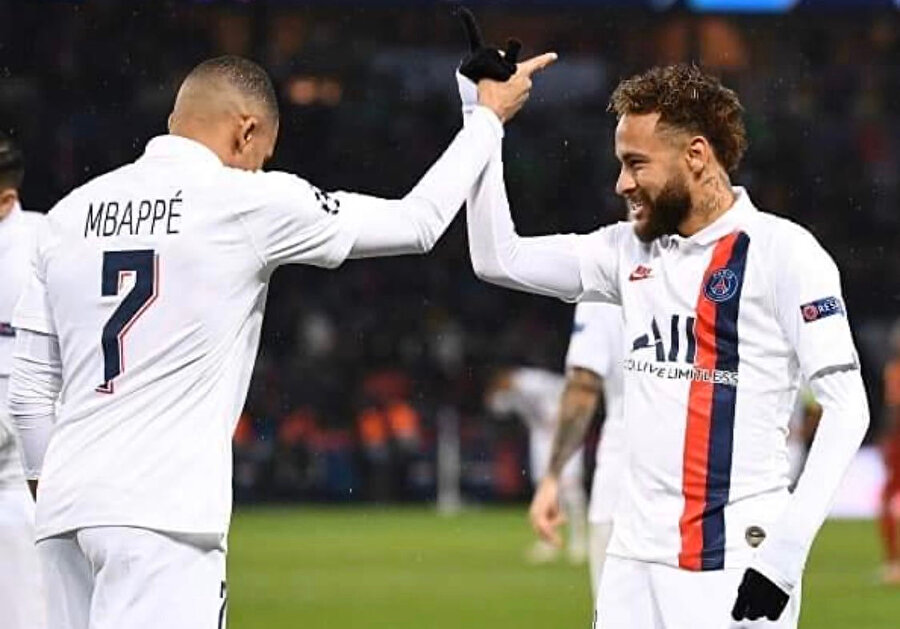 Mbappe - Neymar ikilisi bu sezon 24 gol kaydetti.