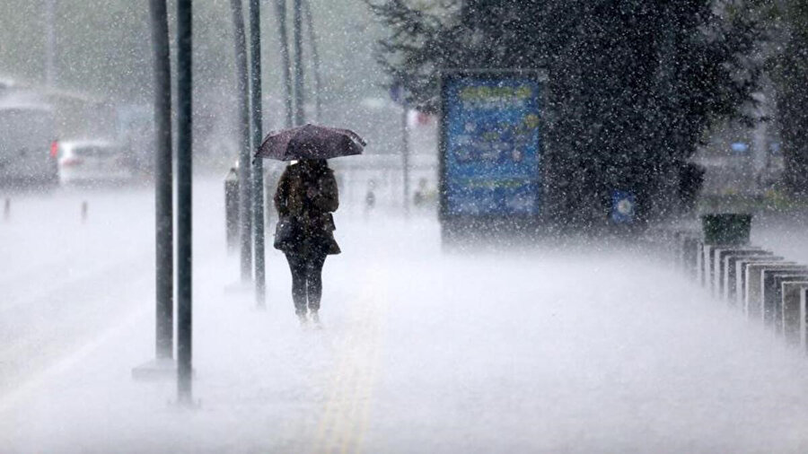 Meteoroloji'den yağış uyarısı geldi.
