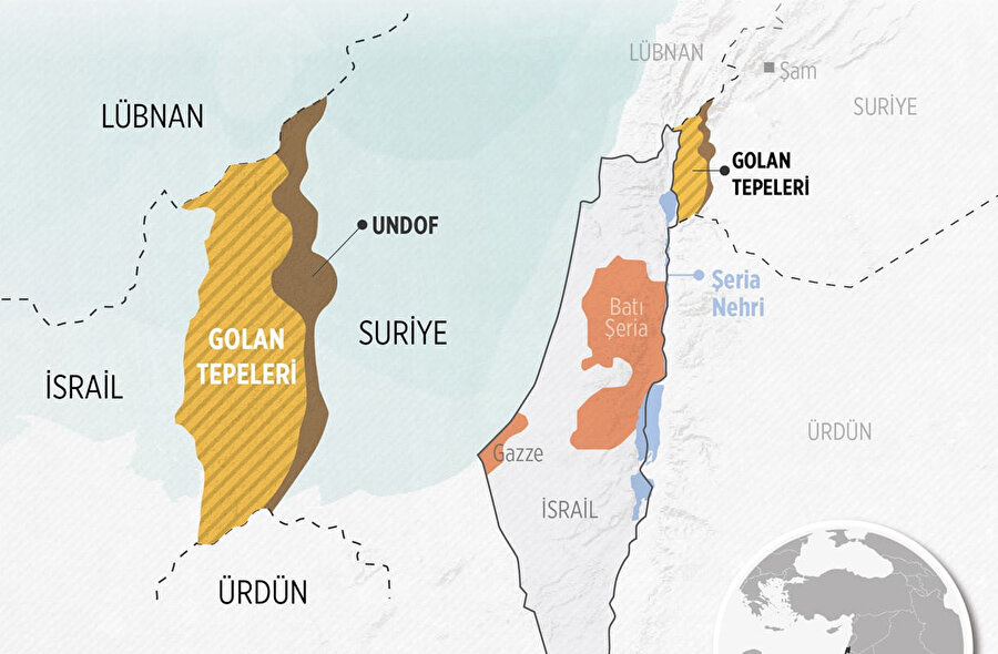Donald Trump Yönetimi öncelikle büyükelçiliğini skandal bir şekilde Kudüs'e taşımış daha sonra Suriye'nin olan Golan Tepeleri'ni İsrail toprağı olarak kabul etmişti... 