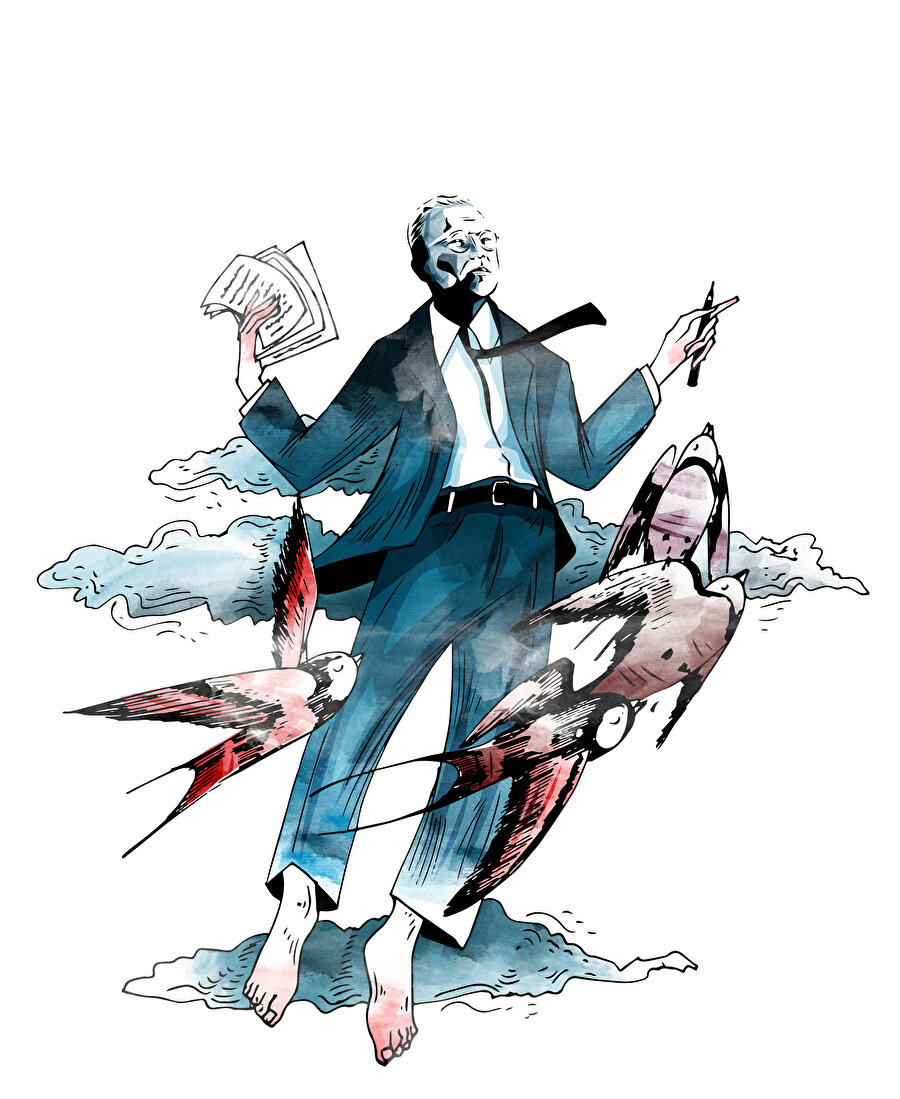 Sabahattin Ali, yazar ve şair. (Çizen: Cemile Ağaç Yıldırım)