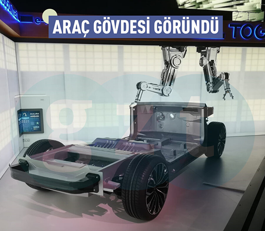 Yerli otomobilin gövdesi