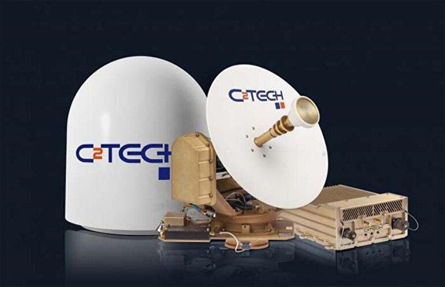 CTECH tarafından üretilen uydu haberleşme sistemi