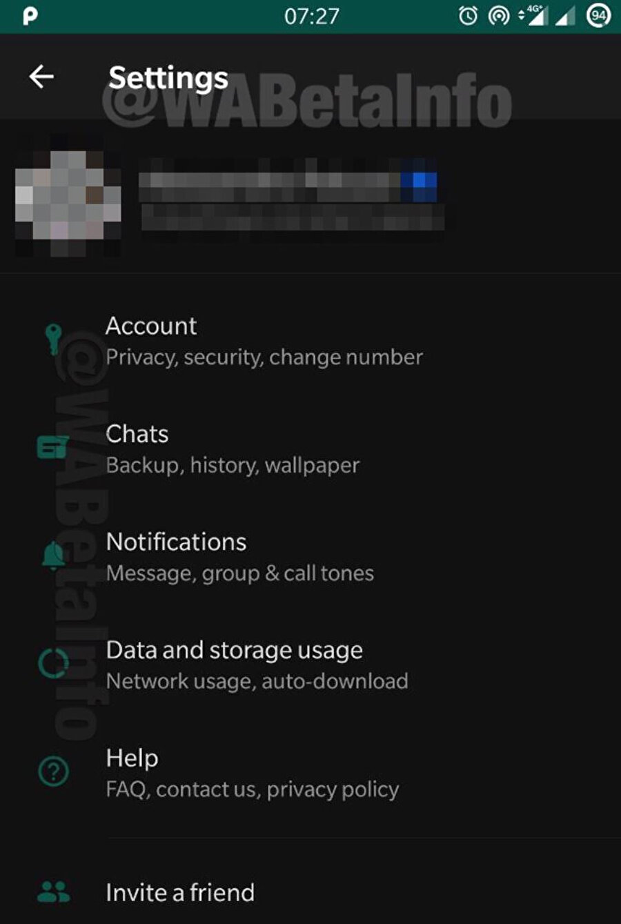 2020'nin ilk aylarından itibaren karanlık modun WhatsApp için aktif olması bekleniyor.