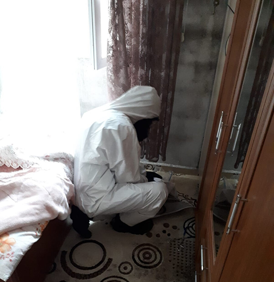 Fare zehrini evden temizlenirken