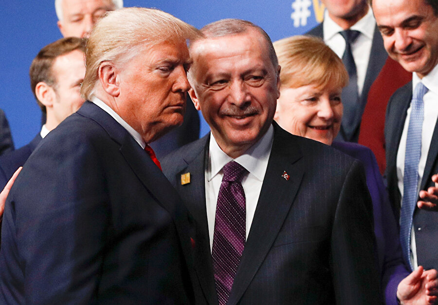 Cumhurbaşkanı Recep Tayyip Erdoğan ve ABD Başkanı Donald Trump 