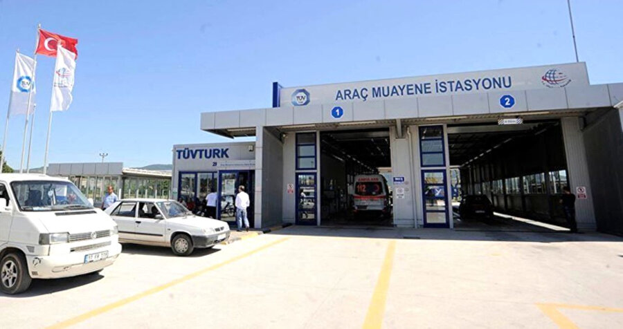 Araç Muayene istasyonu.