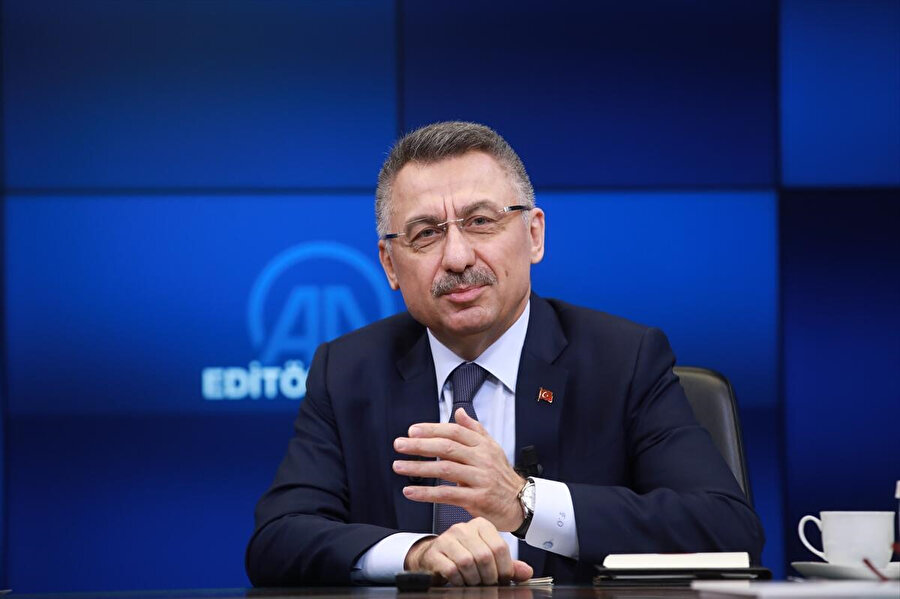 Cumhurbaşkanı Yardımcısı Fuat Oktay.