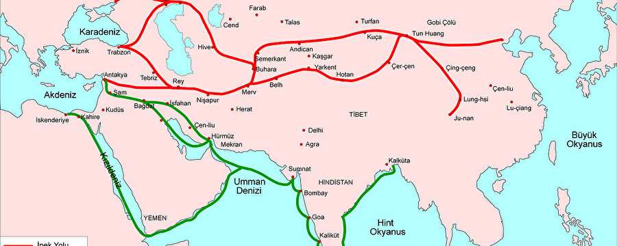 İpek Yolu projesi 60 devleti birbirine bağlayan trilyon dolarlık bir yatırım.