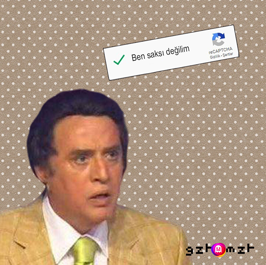 Robot olabilirim ama saksı asla!