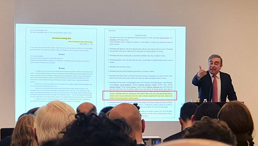 Nissan'ın firari eski CEO'su Carlos Ghosn