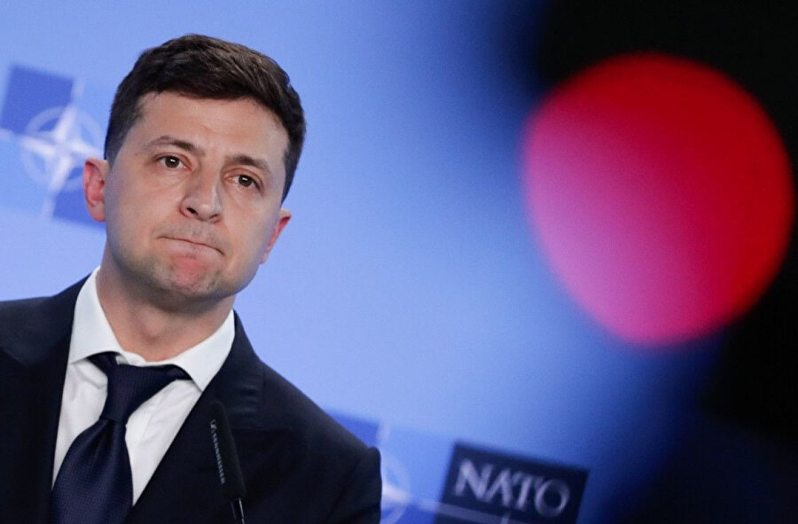 Ukrayna Devlet Başkanı Vladimir Zelenskiy.