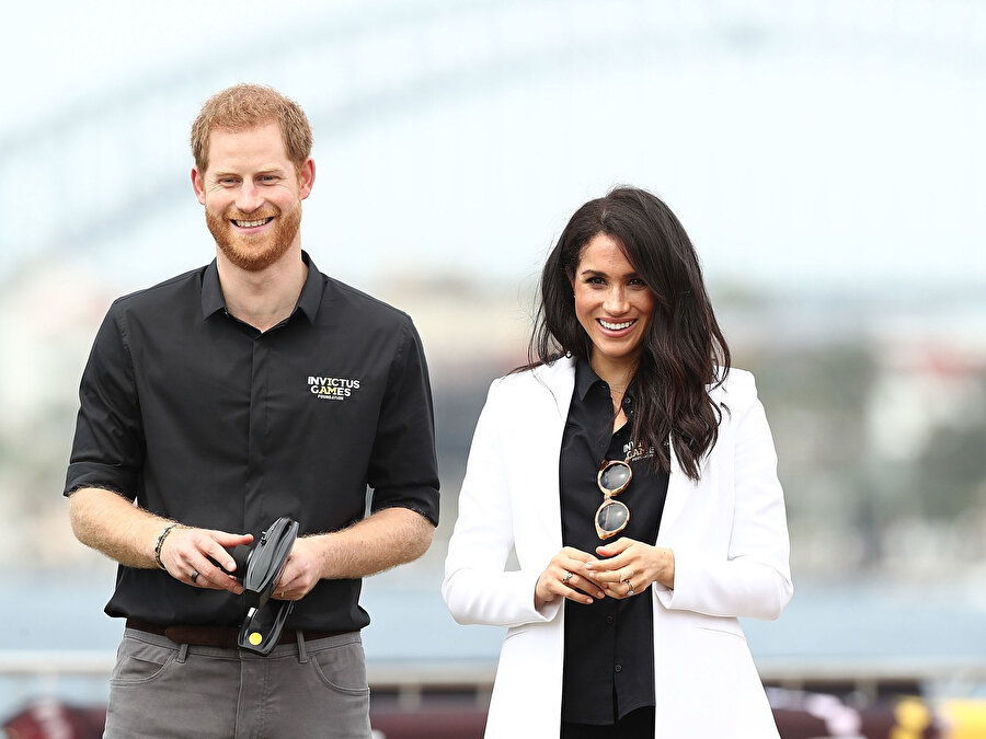 Prens Harry ve Meghan Markle.