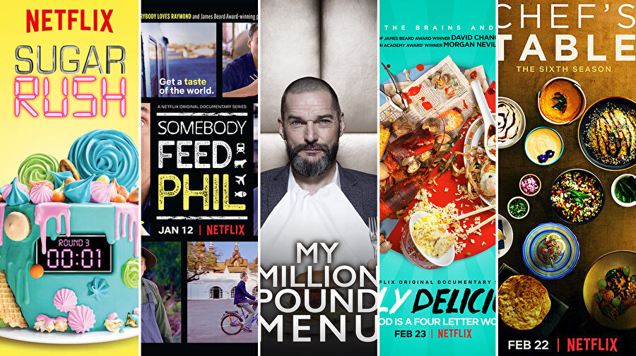 Netflix yemek programları