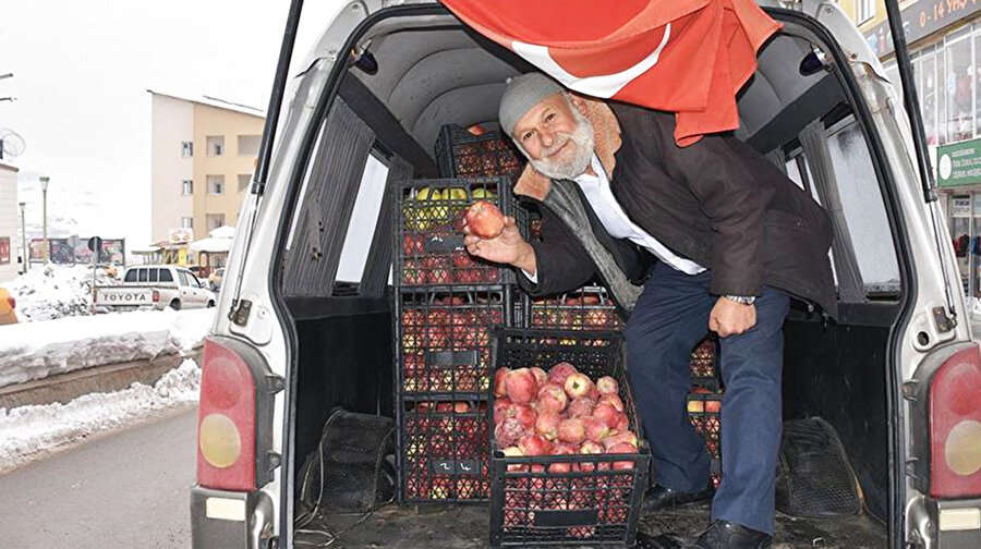 70 yaşındaki Muhammet Yılmaz.