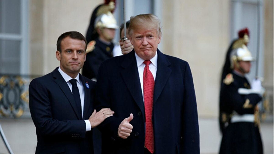 Macron ve Trump