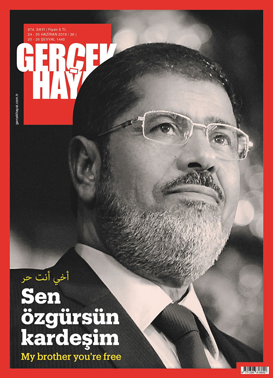 Gerçek Hayat Dergisi 'Mursi özel sayısıyla' okuyucularının karşısına çıkmıştı...