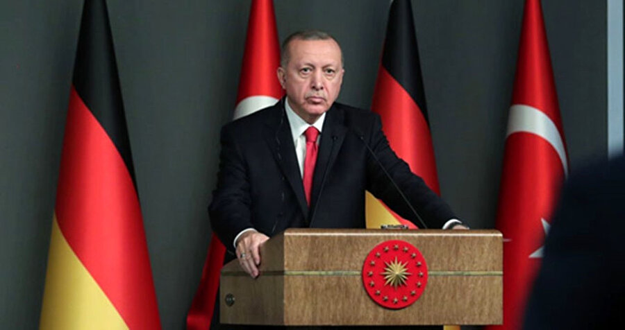 Cumhurbaşkanı Recep Tayyip Erdoğan.