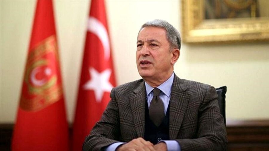 Milli Savunma Bakanı Hulusi Akar.