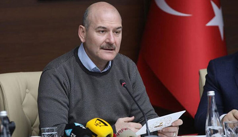 İçişleri Bakanı Süleyman Soylu.
