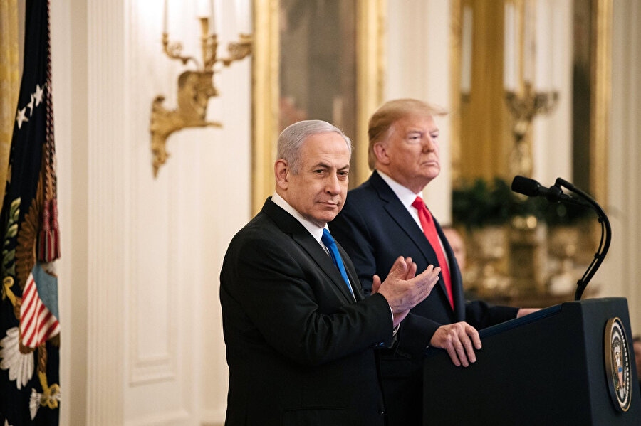 ABD Başkanı Trump'ın dün açıkladığı sözde barış planı Netanyahu'nun partisi Likud'a oy olarak döndü.