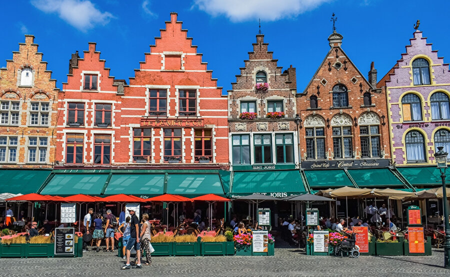 Brugge marketleri...