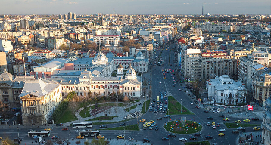 Şairler şehri Bükreş.