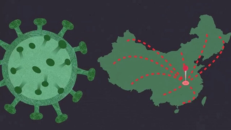 Koronavirüsü dünyaya yayılıyor