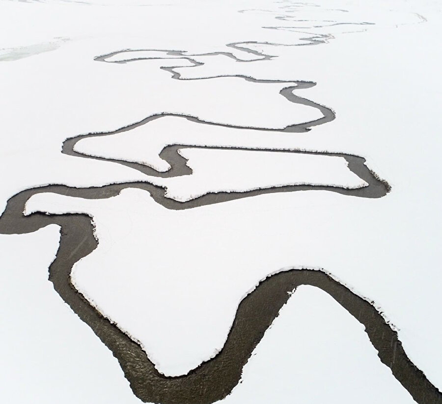 Van Başkale'de kartpostallık görüntüler