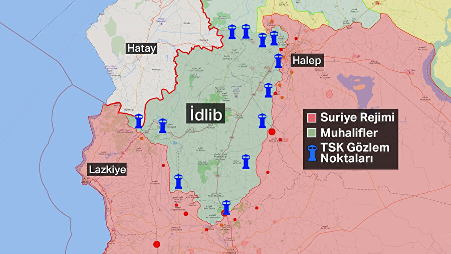 İdlib'deki 12 gözlem noktamızın önemi