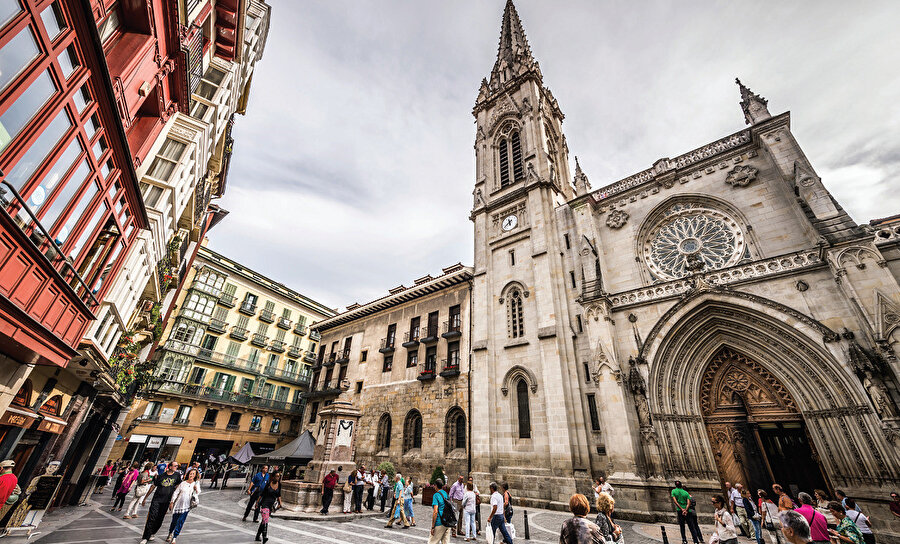Bilbao’da bulunan Santiago Katedrali.