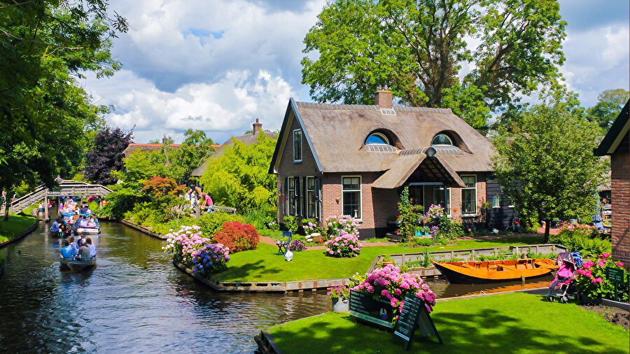 Giethoorn köyü