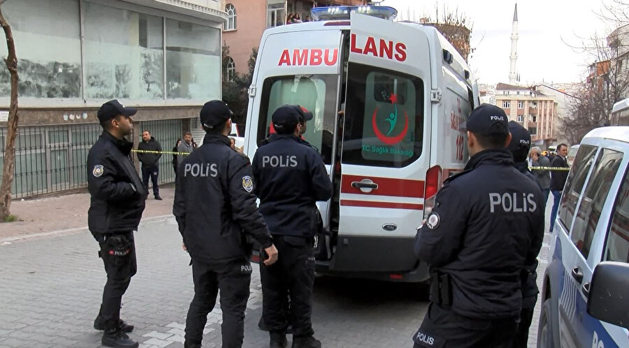 Vurulan zanlı hastaneye kaldırıldı