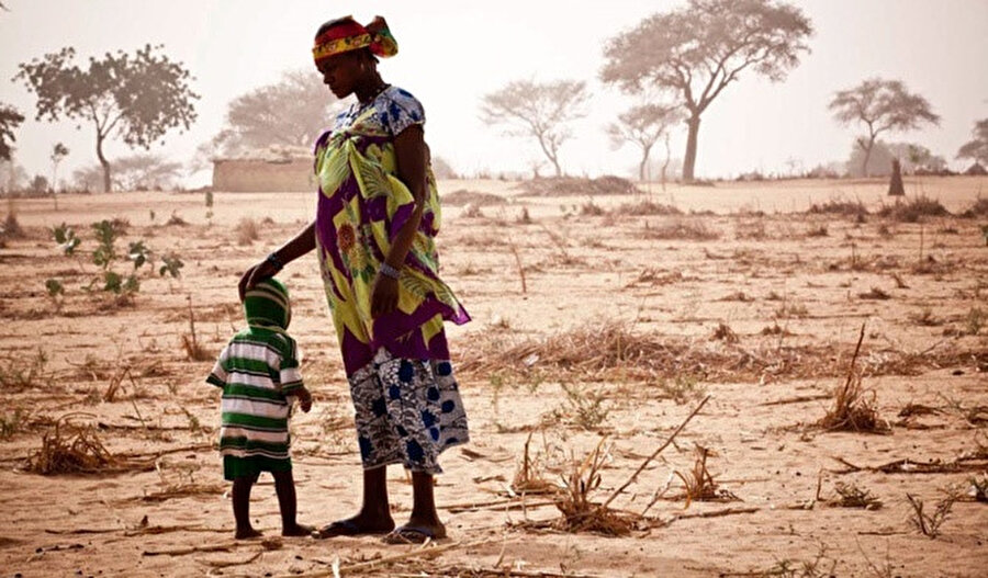 Afrika ülkelerinin küresel ısınma ve iklim değişikliklerine karşı önlem alabilmeleri zor görünmektedir.