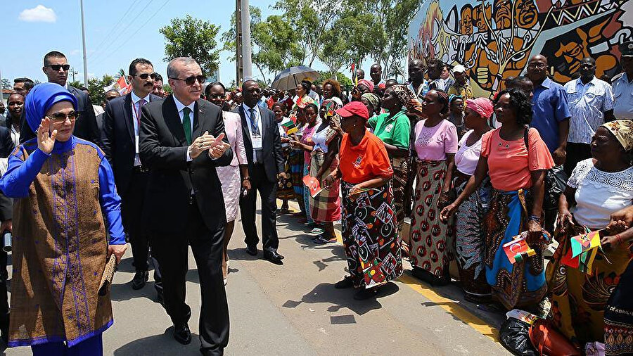 Cumhurbaşkanı Erdoğan her yıl iki kere 'Afrika'ya' ziyaret gerçekleştiriyor...
