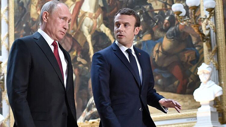 Macron ve Putin, BM'de Suriye meselesini konuşuyor...