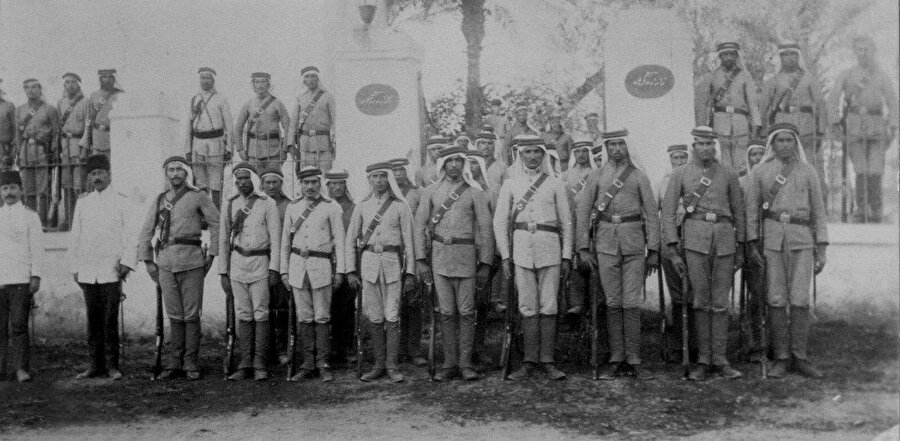 Bağdat Türk Jandarma Birliği 1910'lu yıllar.