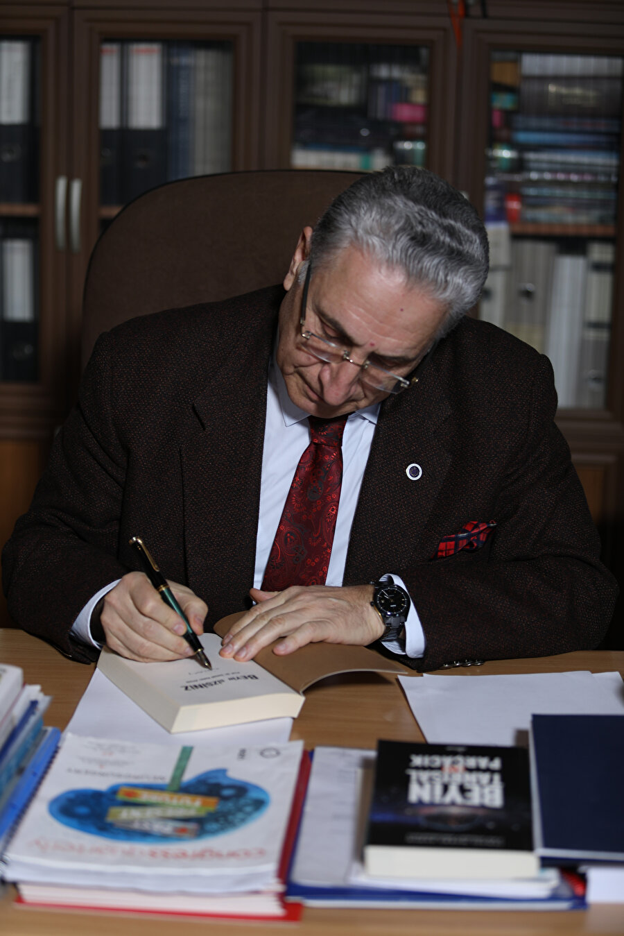 İsmail Hakkı Aydın, who has signed many scientific articles and books, continues his studies at full speed.