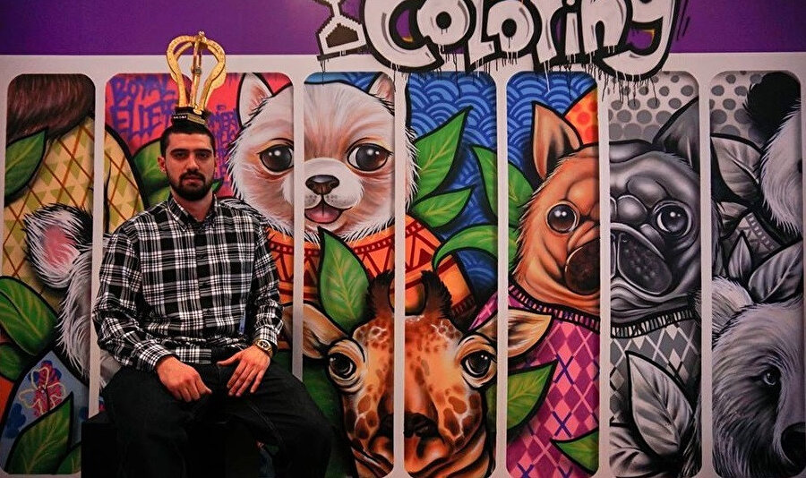 Grafiti sanatçısı Ulaş Çelik